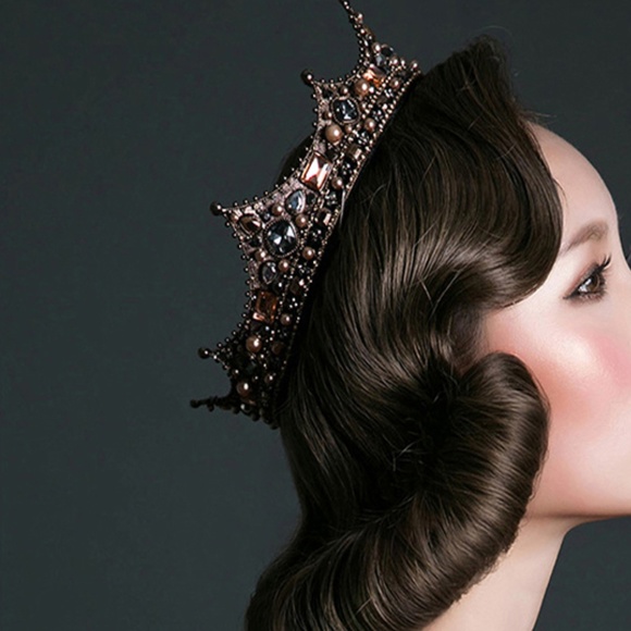 New Celtic Renaissance Tiara Crown Jewel Metal - Picture 7 of 11